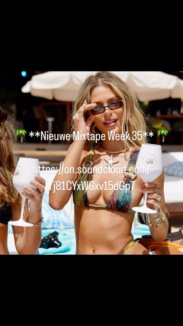 🌴 **Nieuwe Mixtape Week 35** 🌴 
Zomerse vibes en poolside grooves ! 🌊 
Geniet van hits als **Coraçao, Finder** en **Homeless**. 

🎧 **Gemixt door Geert Bergers** 
✨ De Sound of Ibiza!

https://on.soundcloud.com/Yj81CYxWGxv15dGp7

#PoolsideMusic #Zomervibes #MixtapeWeek35 #GeertBergers #Ibiza #SummerHits

01 - Mr. Belt & Wezol - Homeless (C. Waters & N.B. Conway)
02 - Elektrik Disko, Dr Packer - Push the Feeling On (Extended Mix)
03 - Crazibiza, Realcyclers - Murder on the Dance Floor (Timbee Remix)
04 - Abc Of Funk, Seb Skalski - Let’s Get Down (Seb Skalski Mix)
05 - Dave Anthony - Jazz At The Lighthouse (Original Mix)
06 - Kristof Tigran - The Mood (Original Mix)
07 - Peacey, Rona Ray, Groove Assassin - Playground (Groove Assassin Remix)
08 - Walter G - Believe In House (Original Mix)
09 - Diva Avari & The French House Mafia - Moving On Up (Jamie Lewis Sex on the Beach Mix)
10 - Durante, Altieri & Aria - Keep On Jumpin’ (Jamie Lewis Remix)
11 - YOURS - OUR LOVE (80’S) (David Penn Extended Remix)
12 - Robbie Rivera, Rivaz & Gambafreaks - Magalenha (Extended Mix)
13 - Mijangos, Jesus Fernandez, Hugel, Jerry Ropero - CORAÇAO (20th Anniversary Mix)
14 - David Morales vs. Mr. Belt & Wezol - Needin’ U vs. It’s Not Right (WeDamnz VIP)
15 - Ninetoes - Finder (Carl Cox Remix) 
16 - David Penn, Rober Gaez, DJ Kone & Marc Palacios - Set Me Free Ft Sheylah Cuffy (Dj Kone & Marc Palacios Remix)
17 - Manu Chao - Bongo Bong (Francis Mercier Remix) [Extended]
18 - San Pacho - No Guest List (Original Mix) 
19 - Sean Paul, Odd Mob - Get Busy (Odd Mob Extended Club Mix)
20 - Tiesto - Lethal Industry (Maddix Extended Remix)